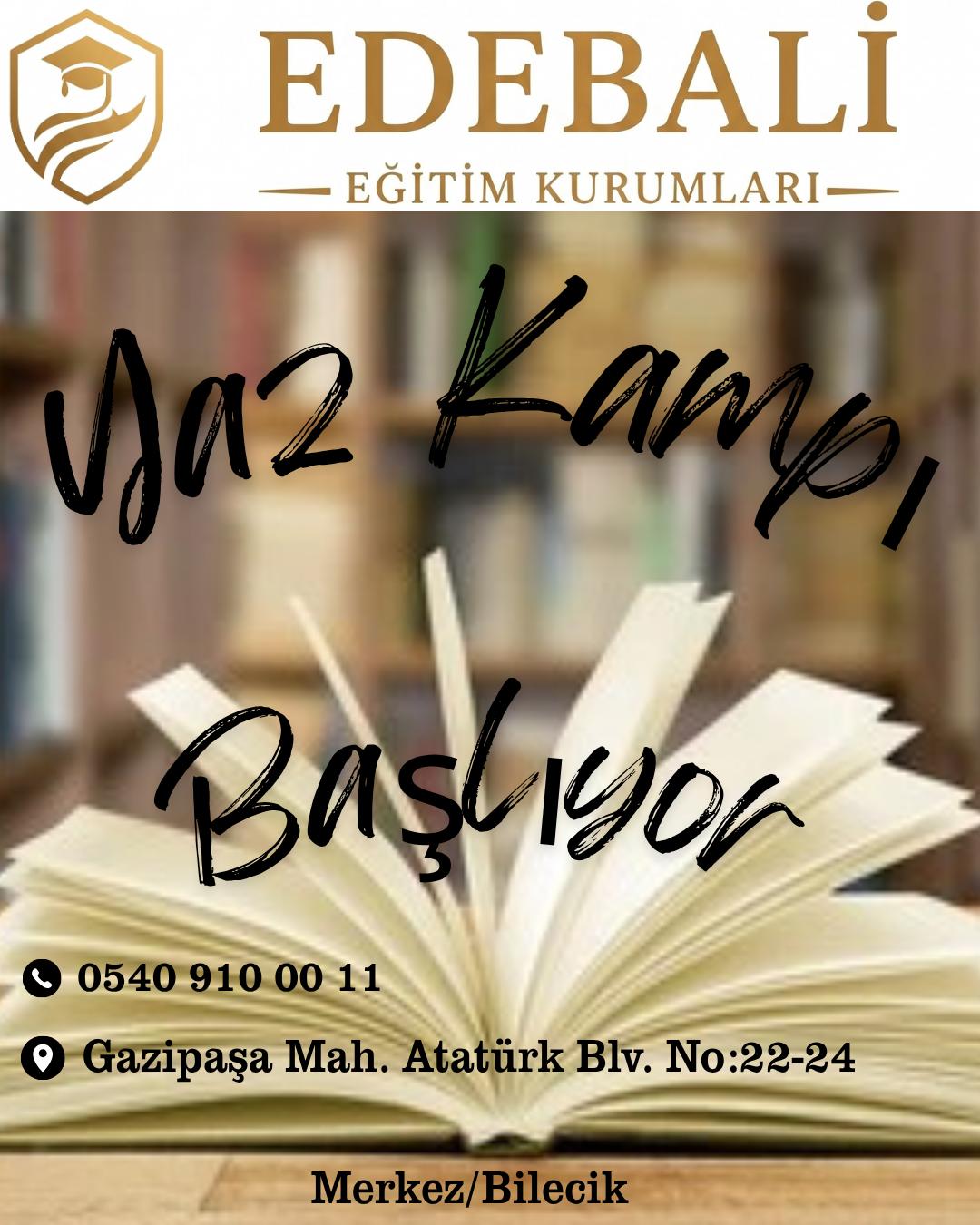 Yaz Kampı Başlıyor